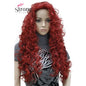 Strongbeauty Long Hair Curly Wavy Full Head Halloween Synthetic Wig Cosplay Costume Party Wigs