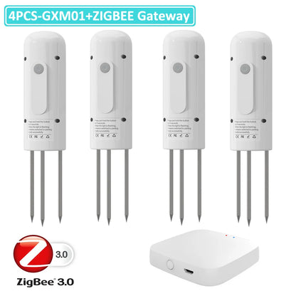 Moniteur de plantes ZIGBEE, compteur de température du sol extérieur, testeur d'humidité, capteur d'automatisation de jardin, détecteur TUYA d'irrigation