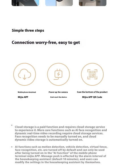 Xiaomi Outdoor Camera 4 Dual Version MJSXJ10HL IP66 Security Protection CCTV AI Detection Full-Color Night Vision Smart Home