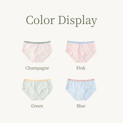 SUJIIN 3Pcs/Lot Women's Cotton Underwear Seamless Mid-waist Panties for Women Invisible Breathable Comfortable Briefs Lady XN001