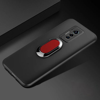 Phone Funda Tecno Phantom X Case 8GB 256GB 6.7 Inch Red Black Blue Finger Ring Soft Silicon Capa for Tecno Phantom X Cover