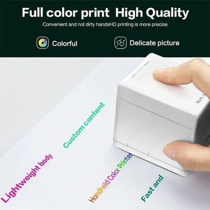 Mark Jet Mini Portable Color Printer Customized Text Smartphone Wireless Printing Handheld Inkjet Printer Tattoo Printer