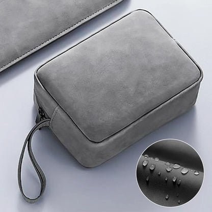 New 2025 Portable Bag Waterproof Grease Proof For iPhone 15 Pro Max Earphone Power Bank Cable Charger PC Digital Accessories Bag