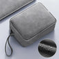 New 2025 Portable Bag Waterproof Grease Proof For iPhone 15 Pro Max Earphone Power Bank Cable Charger PC Digital Accessories Bag