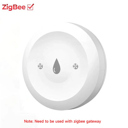 Détecteur de fuite d'eau TUYA Zigbee, capteur d'inondation d'eau, application Smart Life, surveillance à distance, alarme d'inondation, protection de sécurité contre les débordements