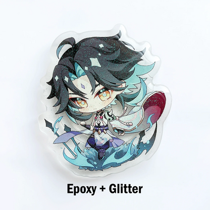 Magnetic Phone Holder Custom Cartoon Design Acrylic Phone Grip GripTok Popular Phone Socket Stand Custom Photo Logo