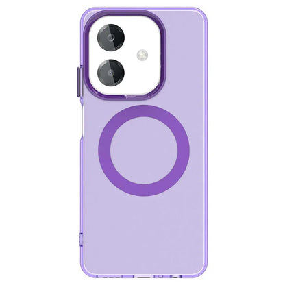 Candy Color For Magsafe Wireless Charge Magnetic Case For OPPO A3 Pro A3X A3 A60 Shockproof Soft Cover Funda For OPPO A60 Cover