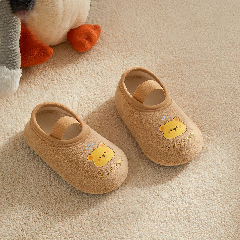 Baby Floor Socks Spring Autumn Infant Toddler Socks keep warm Soft-soled Shoes Early Education Socks Indoor shoes sock