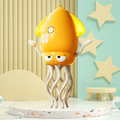 Pieuvre électronique dansante avec musique et lumière, jouet éducatif interactif et mobile, idéal comme cadeau pour enfant