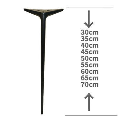 Pieds de meubles minimalistes modernes, cadres en fer, pieds de support pour meuble TV, accessoires robustes et stables, élégants et fiables