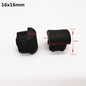 4pcs Square Plastic Blanking End Caps Tube Pipe Inserts Plug Bung for table chair leg cover furniture leveling feet protector
