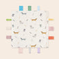 INSULAR Baby Comfort Towel Cotton Comforter Blanket Soft Newborn Sleeping Dolls Kids Fashion Sleep Toy Soothe Appease Bibs