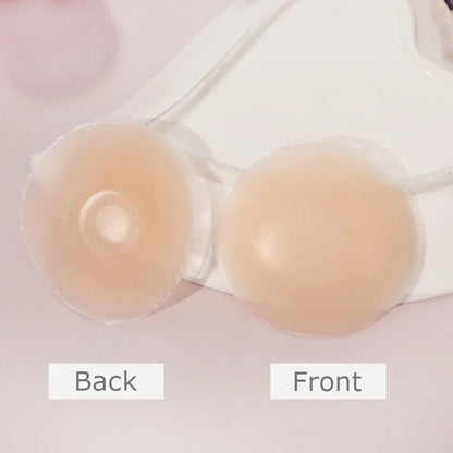 2-24PCS Invisible Self Adhesive Chest Paste Reusable Sticker Breast Petal Strapless Lift Up Bra Pad Silicone Petal Nipple Cover