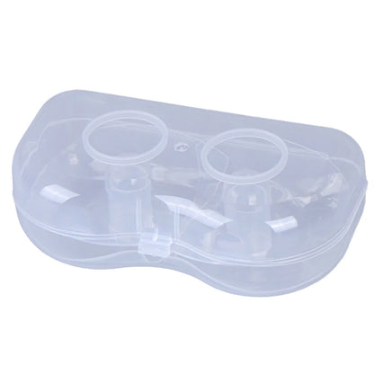 2Pcs/Lot Silicone Nipple Protectors Feeding Mothers Shields Protection Cover