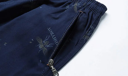 2025 New Summer Beach Shorts Men Fashion Print Casual 100% Cotton Shorts Men Plus Size Shorts 5XL Jogging Sweatpants Shorts