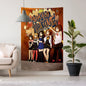 Japan Kawaii Anime Tapestry Flag Tapestry Wall Hanging Living Room For Bedroom Room Decor College Dorm Party Banners Backdrops