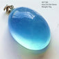 Natural Blue Aquamarine Pendant Clear Water Drop Women Men Brazil Aquamarine Crystal Necklace Jewelry AAAAA