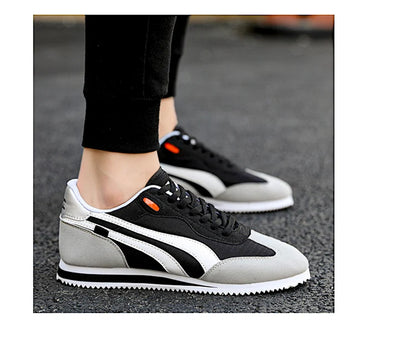 Spring New 2023 Fashion Yellow Low Casual Sneakers Men Comfortable Flats Outdoor Sport Shoes Trainers Mens Sneakers Basket Homme