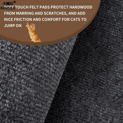 Tapis griffoir mural antidérapant et auto-adhésif pour chat, protection durable et découpable pour meubles d'intérieur