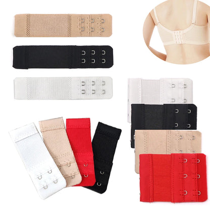 6pcs Back Bra Extender Strap Extension 2 Hooks Extenders For Women Bra Accessories Lengthened Buckle Bra Hook Botton Intimates