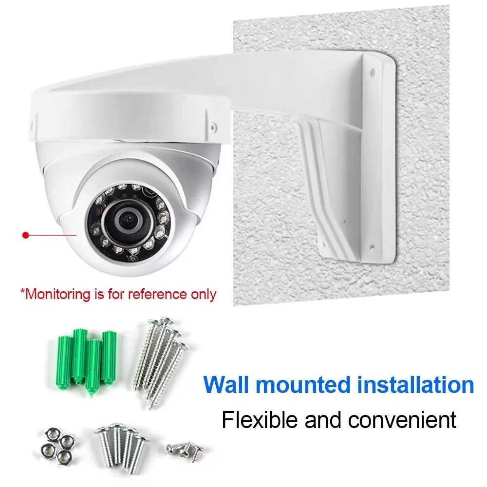 Support de caméra de surveillance mural universel d'intérieur de sécurité, support de caméra dôme de grande capacité