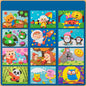 12 Pcs/Set 3D EVA Foam Handmade Sticker Cartoon Animal Vehicle Style DIY Stickers for Kindergarten Kids Gift