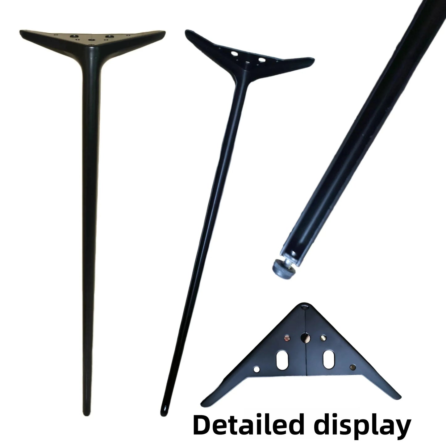 Pieds de meubles minimalistes modernes, cadres en fer, pieds de support pour meuble TV, accessoires robustes et stables, élégants et fiables