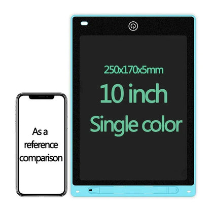 Tablette d'écriture LCD 10/12 pouces, planche à dessin pour enfants, graffiti, bloc-notes, jouets, écriture manuscrite, tableau noir, planche à dessin magique, jouet pour enfants, cadeau