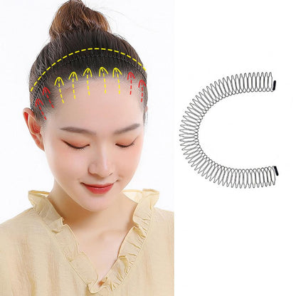 Bandeau de fixation pour cheveux cassés, bandeau flexible, antidérapant, pour franges, pour femmes, coiffure légère pour cheveux courts