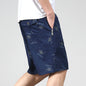 2025 New Summer Beach Shorts Men Fashion Print Casual 100% Cotton Shorts Men Plus Size Shorts 5XL Jogging Sweatpants Shorts