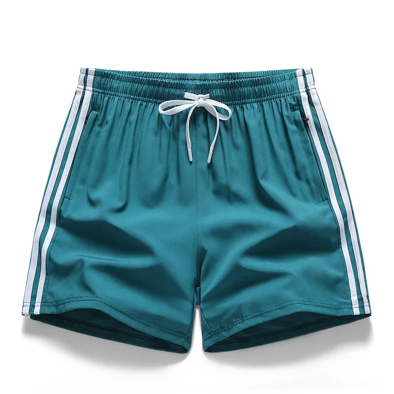 Casual Sports Three Bar Shorts Swimming Pants Fitness Pants 2025 New Summer Unisex Couples Fashion Three Piece Pants M-8XL Pants