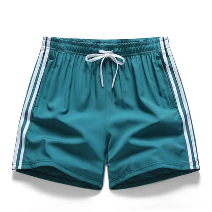 Casual Sports Three Bar Shorts Swimming Pants Fitness Pants 2025 New Summer Unisex Couples Fashion Three Piece Pants M-8XL Pants