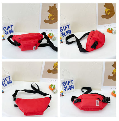 Casual Design Children's Chest Bag Handsome Boys Small Shoulder Messenger Bags Baby Kids Purse Handbags Cool Girls Fanny Pack
