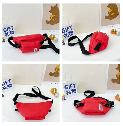 Casual Design Children's Chest Bag Handsome Boys Small Shoulder Messenger Bags Baby Kids Purse Handbags Cool Girls Fanny Pack