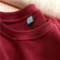 Autumn Sweatshirt Fashion Matcha Green 420g Heavy Round Neck Sweater Men's Solid Color Top Streetwear Women