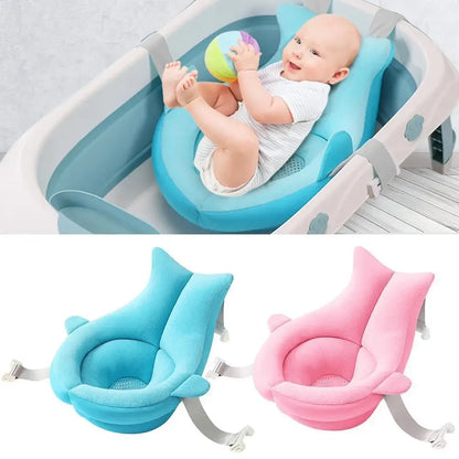 Coussin de bain pour nouveau-né, antidérapant, flottant, portable, pour bébés de moins de 10 kg