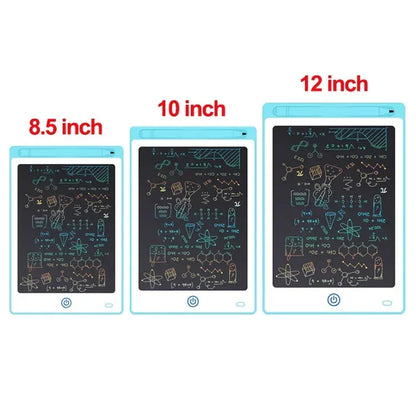 Tablette d'écriture LCD 10/12 pouces, planche à dessin pour enfants, graffiti, bloc-notes, jouets, écriture manuscrite, tableau noir, planche à dessin magique, jouet pour enfants, cadeau