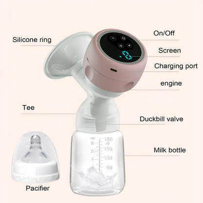 New Portable Electric Breast Pump USB Chargable Portable Milk Extractor Automatic Milker Comfort Breastfeeding BPA Free
