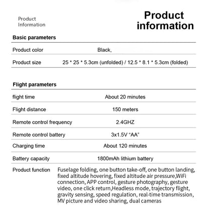 2025 E99 Pro Drone Quadcopter Remote Control Handle Four Axis Aircraft HD 6K Photography UAV Altitude Fixation Helicopter Toys
