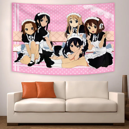 Japan Kawaii Anime Tapestry Flag Tapestry Wall Hanging Living Room For Bedroom Room Decor College Dorm Party Banners Backdrops