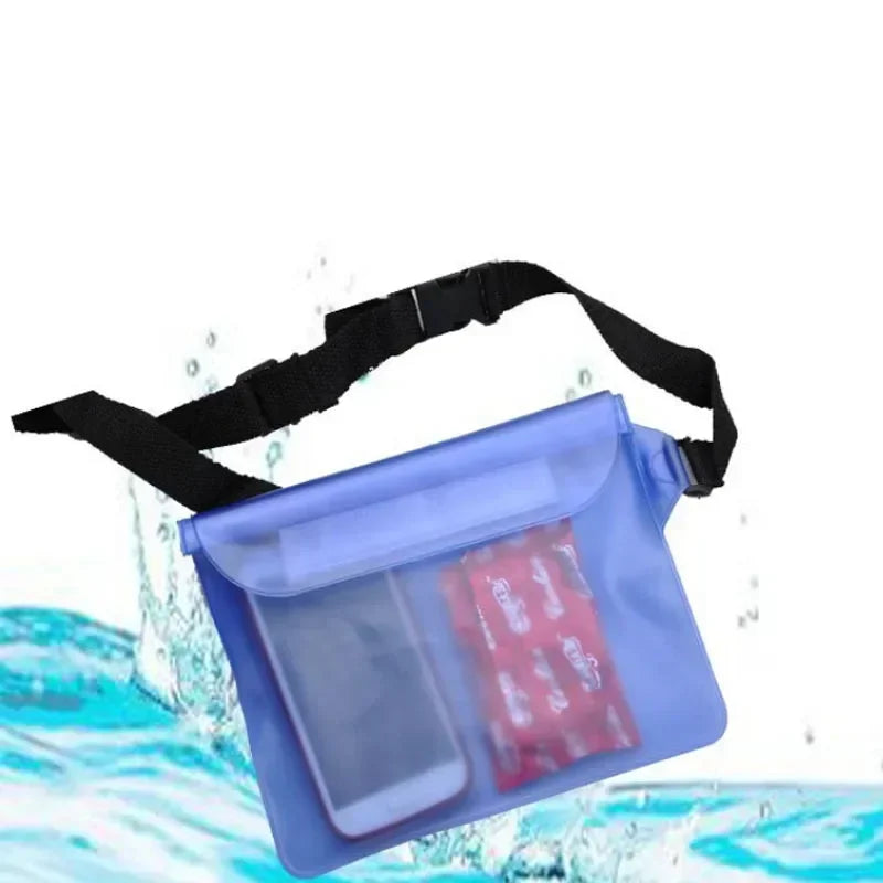Sac de natation étanche, sac banane pour plongée, ski, téléphone, sac à bandoulière sec pour plage, bateau, sport
