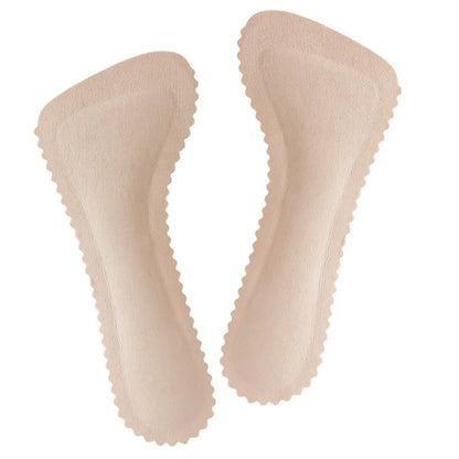 Sandales Semelles auto-adhésives Talons hauts Coussinets antidérapants pour chaussures Semelles intérieures en cuir absorbant la transpiration Coussin absorbant les chocs
