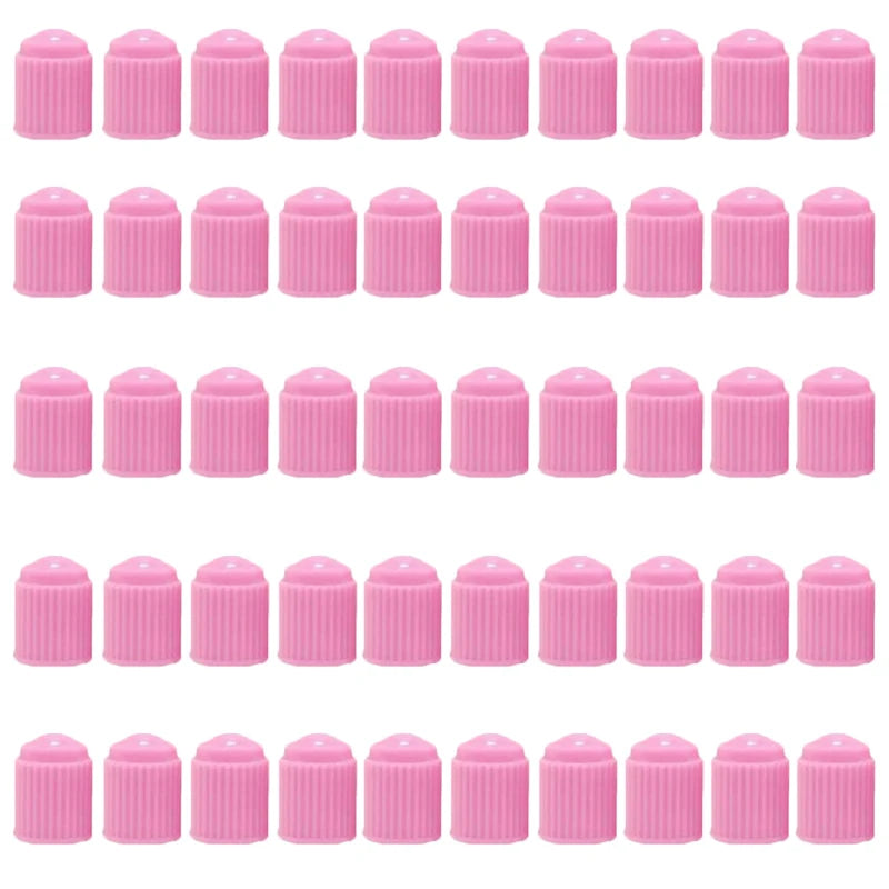 Car Tire Valve Stem Caps Plastic Tyre Valve Dust Caps Universal Wheel Stem Covers for Auto Bicycle Bike Motorcycle Car Accessory