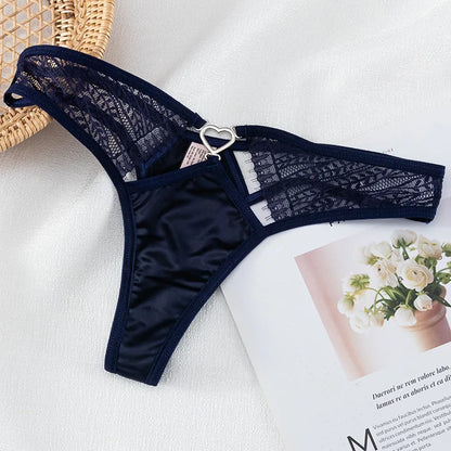European Thong  Women's Underwear Panty Low Waist Seamless Underpants Comfort G-String Sexy Lace Panties Female Sexy Lingerie