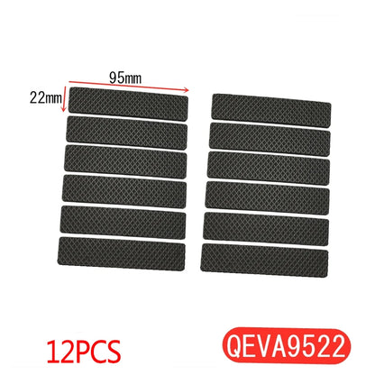 Tapis de protection anti-rayures pour pieds de meubles, couvre-pieds de table, antidérapants, noirs, autocollants