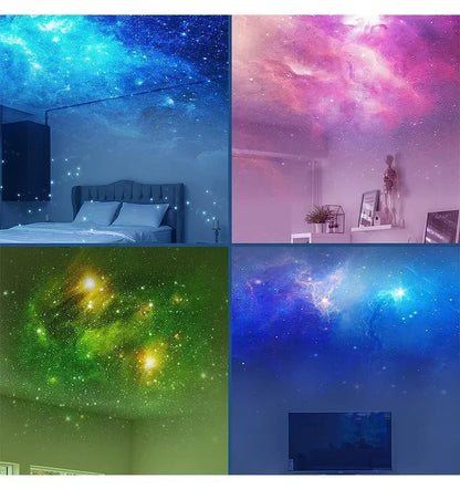 Projecteur d'étoiles Galaxy Night Light Astronaut Space Projector Starry Nebuleuse Plafonnier LED Lampe pour Chambre Maison Décorative enfants cadeau