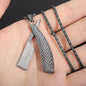 Alloy Razor Personality Men Necklace Barber Shaver Shape Pendant Temperament Jewelry Fashion Accessories