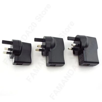 US EU UK AU plug AC to USB Port DC Power Supply 5V 1A 2A 3A Adapter Charger Charging For LED Strip Lights