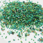 18g Mix Size 1.5-4mm Crystal Seed Beads Round Solid Colors Loose Spacer Glass Beads for Fashion DIY Handmade Bracelet Jewelry