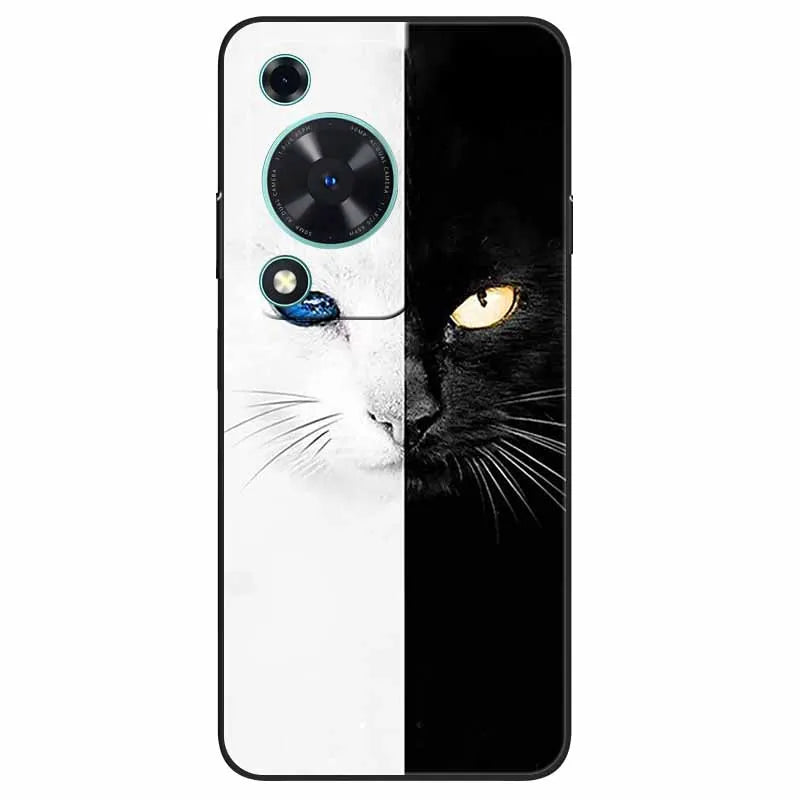 For Huawei NOVA Y72 Case Cute Cats Painted Soft TPU Silicone Cover for Huawei Nova Y72 Y 72 MGA-LX3 Phone Cases Protective Shell